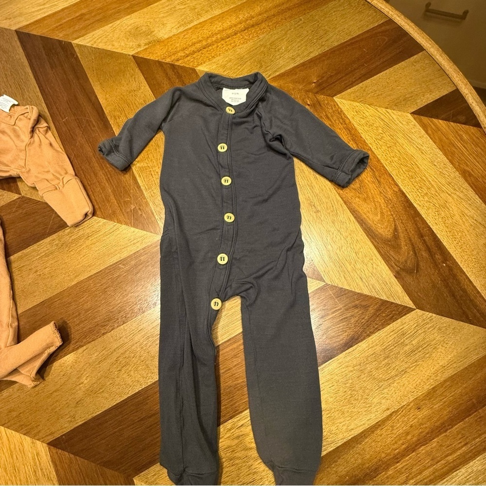Newborn preemie lot organic cotton bamboo Kyte Lou Lou Kate Quinn Kickee Pants - Picture 5 of 14